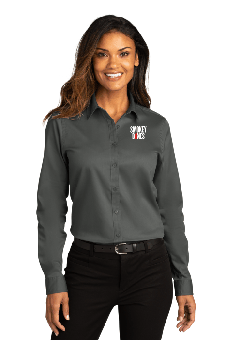 Port Authority Ladies Long Sleeve SuperPro React